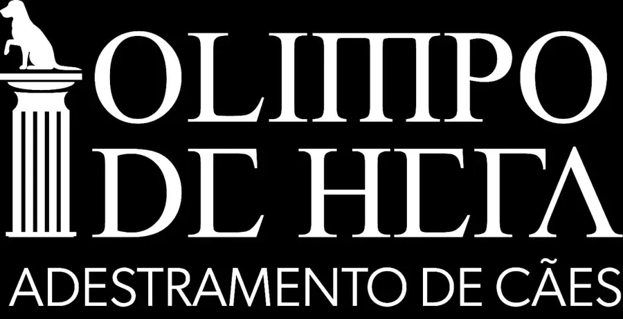 Logotipo original Olimpo de Hera, adestramento de cães